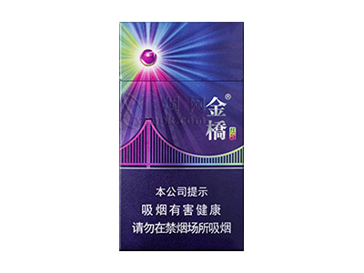 金桥(炫影细支)香烟详细介绍和参考价格一览