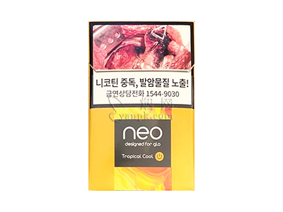 Neo(热带爆珠韩版)香烟价格表和图片欣赏