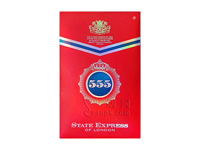 555(硬红勋章侧推版)香烟价格表和图片欣赏