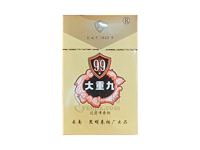 大重九(硬)香烟详细介绍和参考价格一览