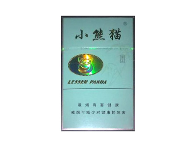 小熊猫(绿精品)香烟价格表和图片欣赏